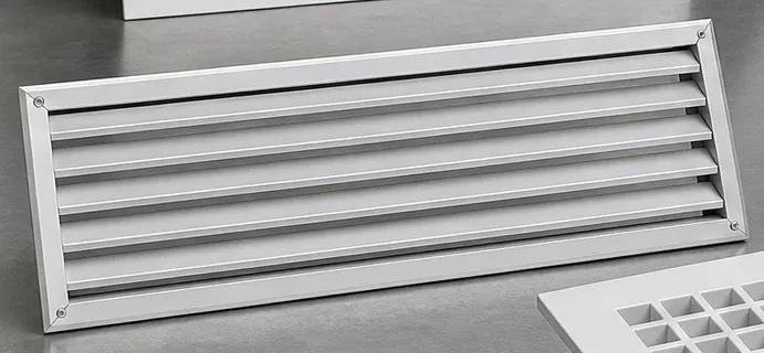 Representative bar return air grilles